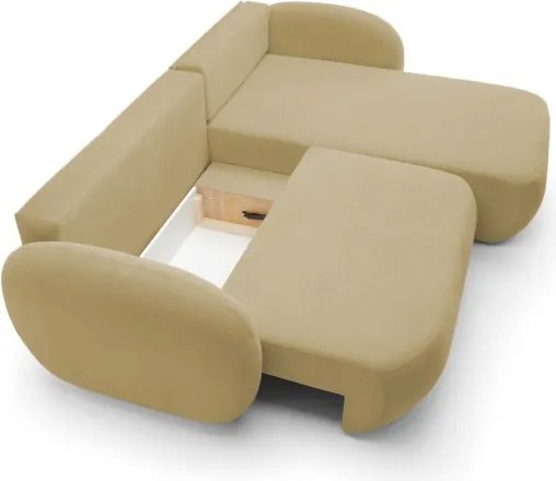 Narożnik OLIO Prawostronny w tkaninie Aragon 35