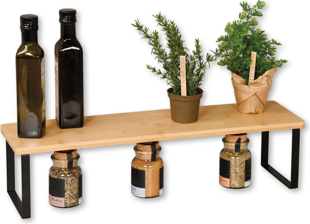 Bambusowa półka kuchenna na blat, 55 x 15 cm, Kesper