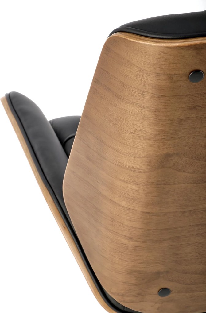 Krzesło biurowe Gavin z elementami ze sklejki