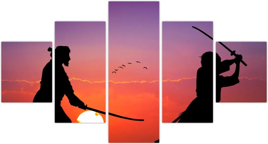 Obraz - Samuraj (125x70 cm)