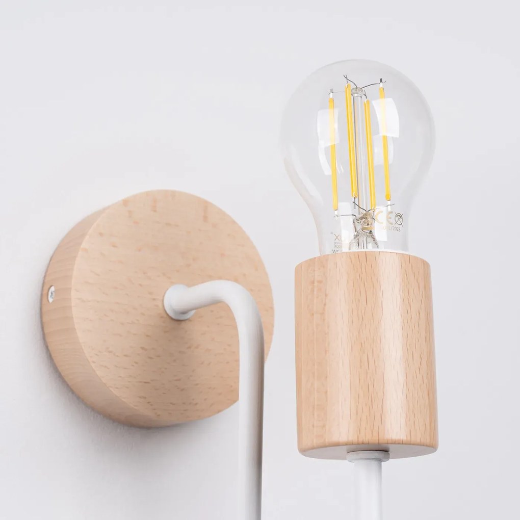 Kinkiet TIMBO biały SOLLUX LIGHTING