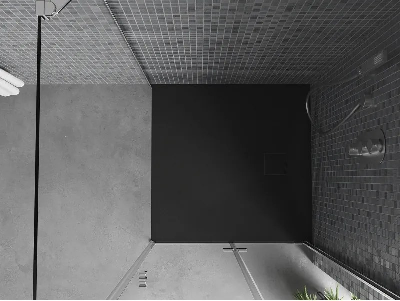 Mexen Bert brodzik kwadratowy SMC 90 x 90 cm, czarny - 4K709090