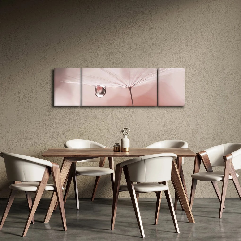 Obraz - Kropla rosy (170x50 cm)