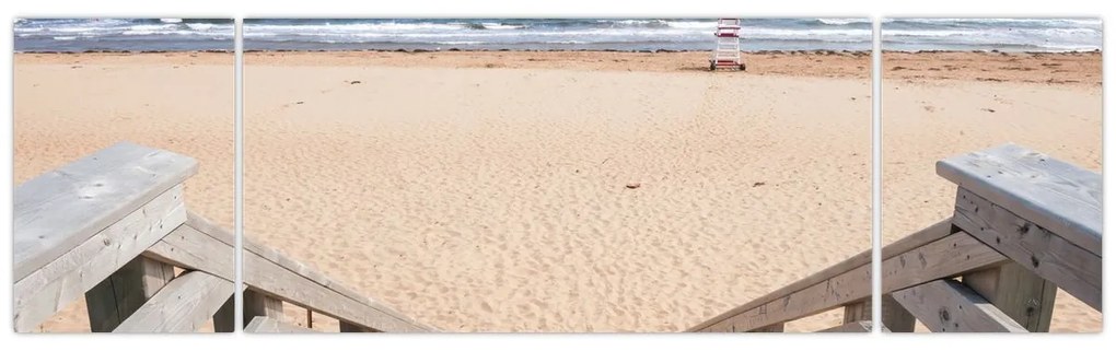 Obraz - Plaża (170x50 cm)
