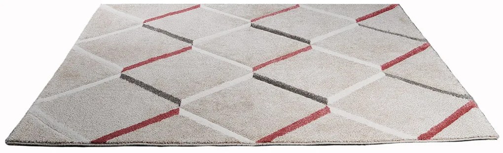 Dywan Vegas Home 3D Romby jasne 120 cm x 170 cm