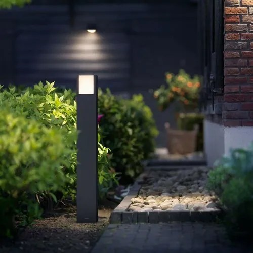 Philips Arbour UltraEfficient zewnętrzna lampasłupkowa LED 3,8 W 2700 K 77 cm, antracyt