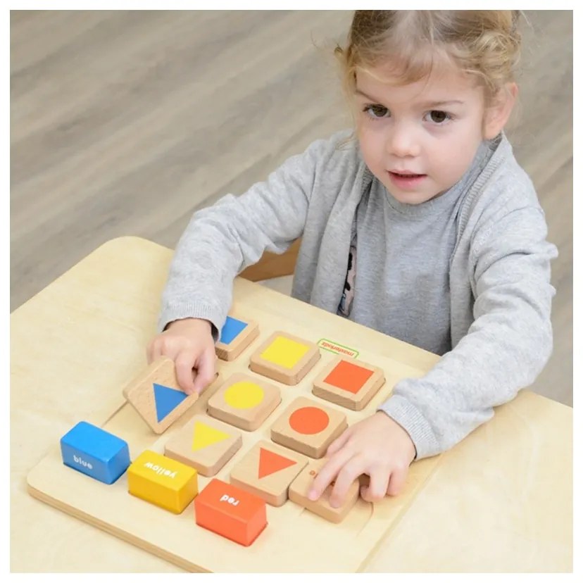 Masterkidz tablica edukacyjna sorter kształty i kolory