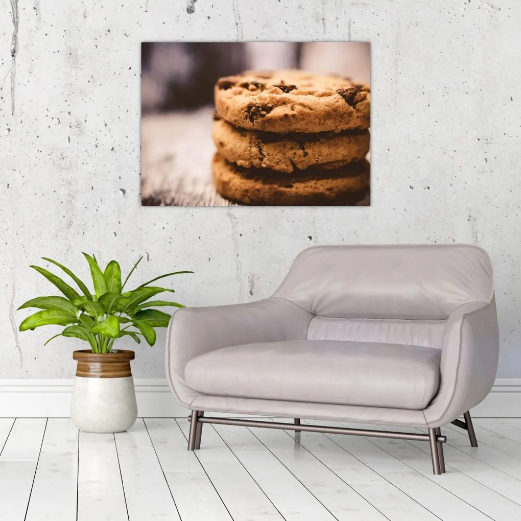 Obraz plików cookie (70x50 cm)