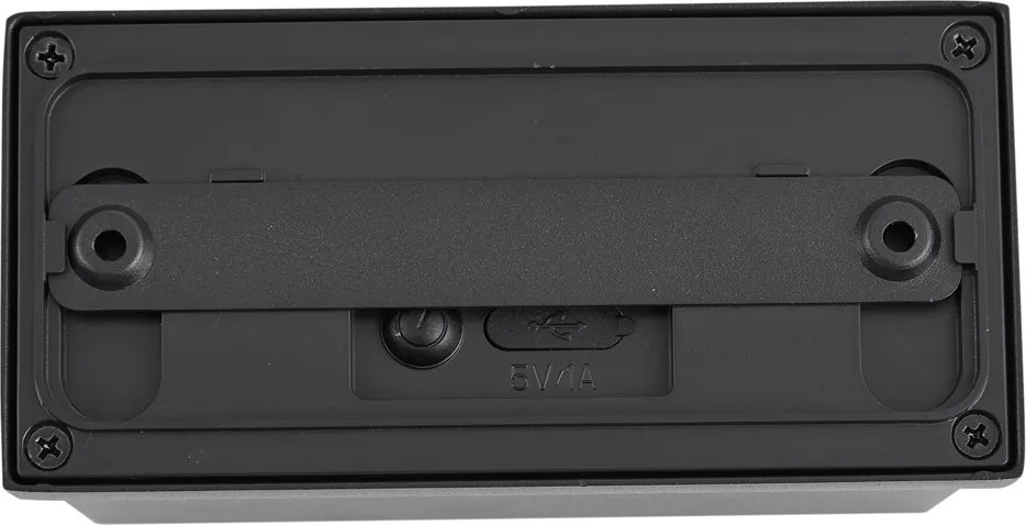 Wall Lamp Black Lux Sensor Magnetic Incl. LED Rechargeable - Batt