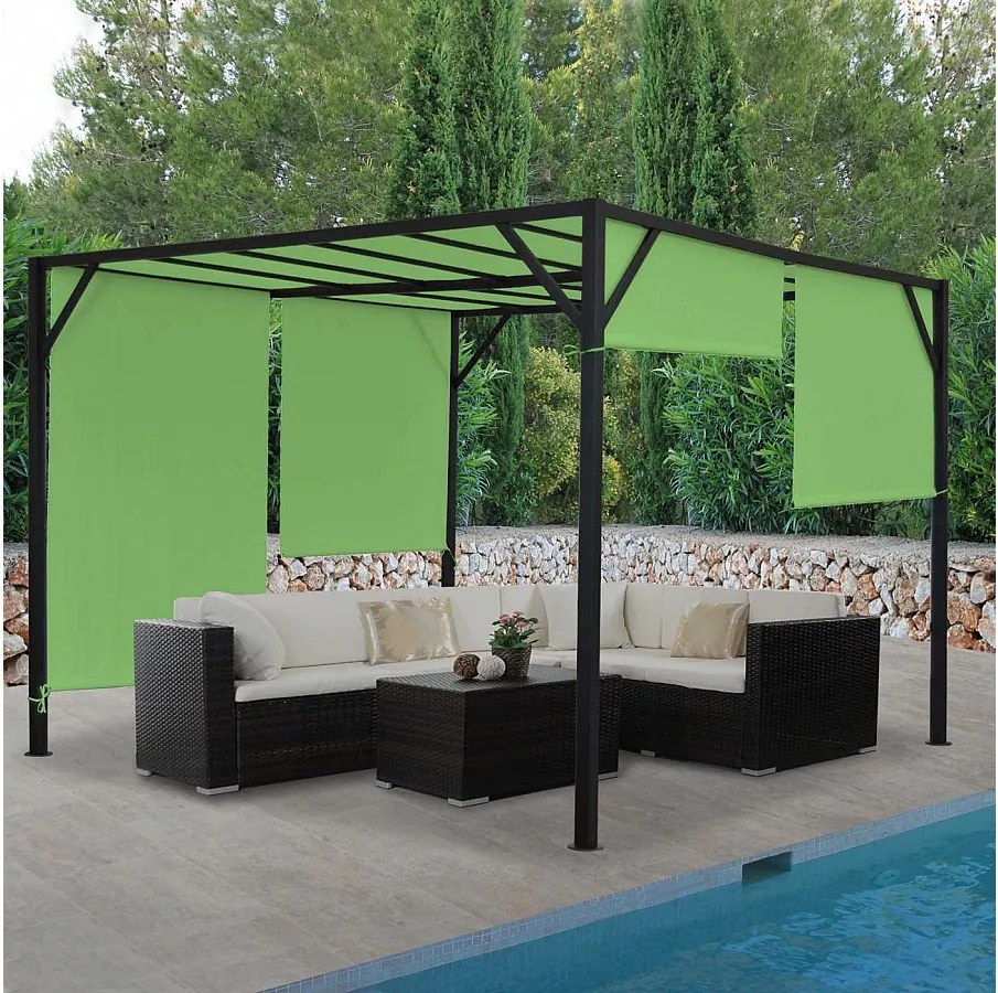 Pergola Beja zielony,  3x4m
