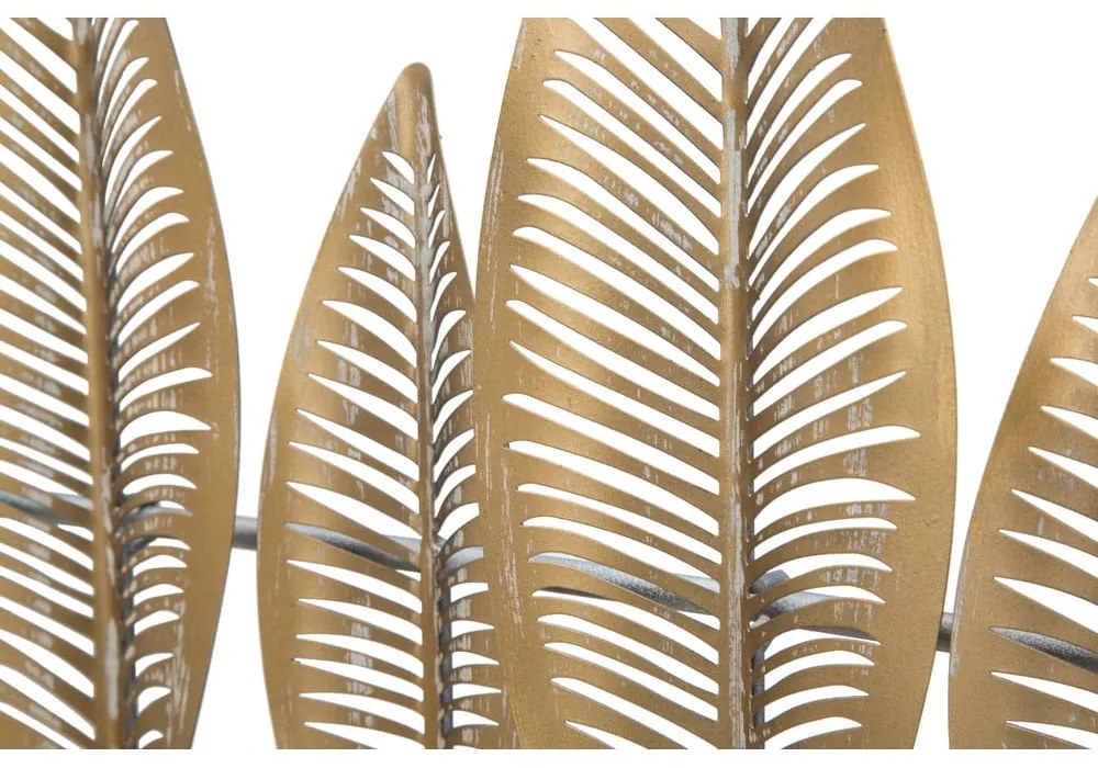 Metalowy wieszak ścienny w kolorze złota Long Leaf – Mauro Ferretti