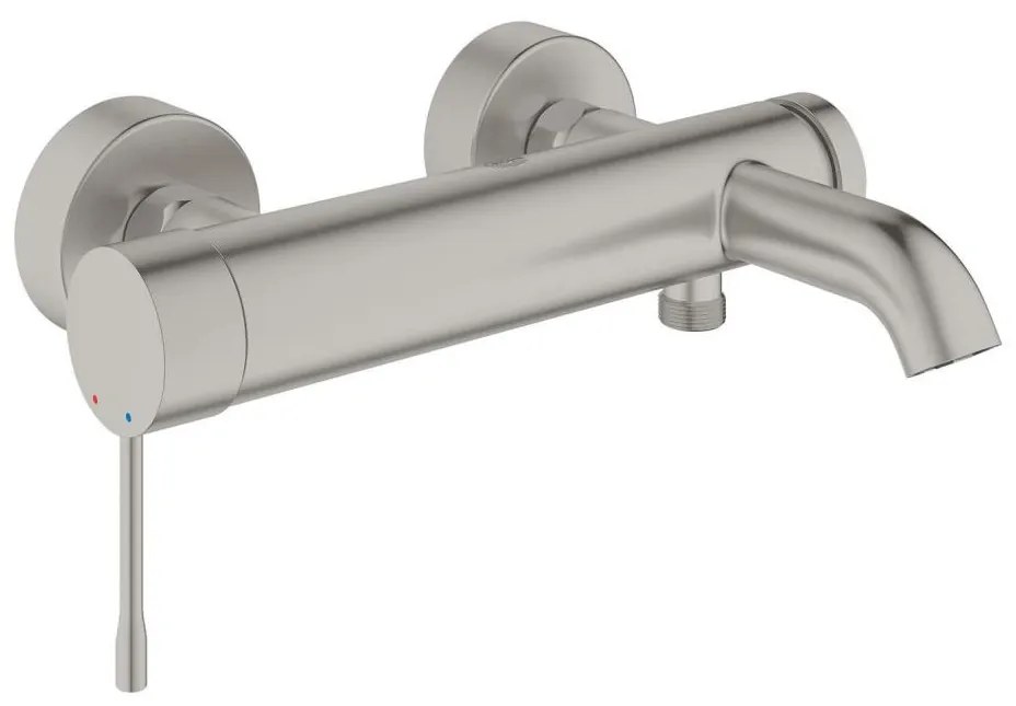 GROHE 33624DC1 - Bateria wannowa ESSENCE ze stali nierdzewnej