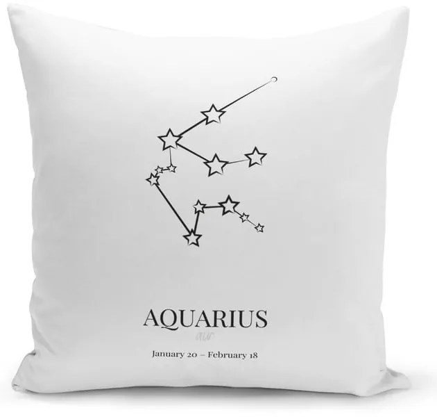 Poduszka z wypełnieniem Kate Louise Aquarius, 43x43 cm