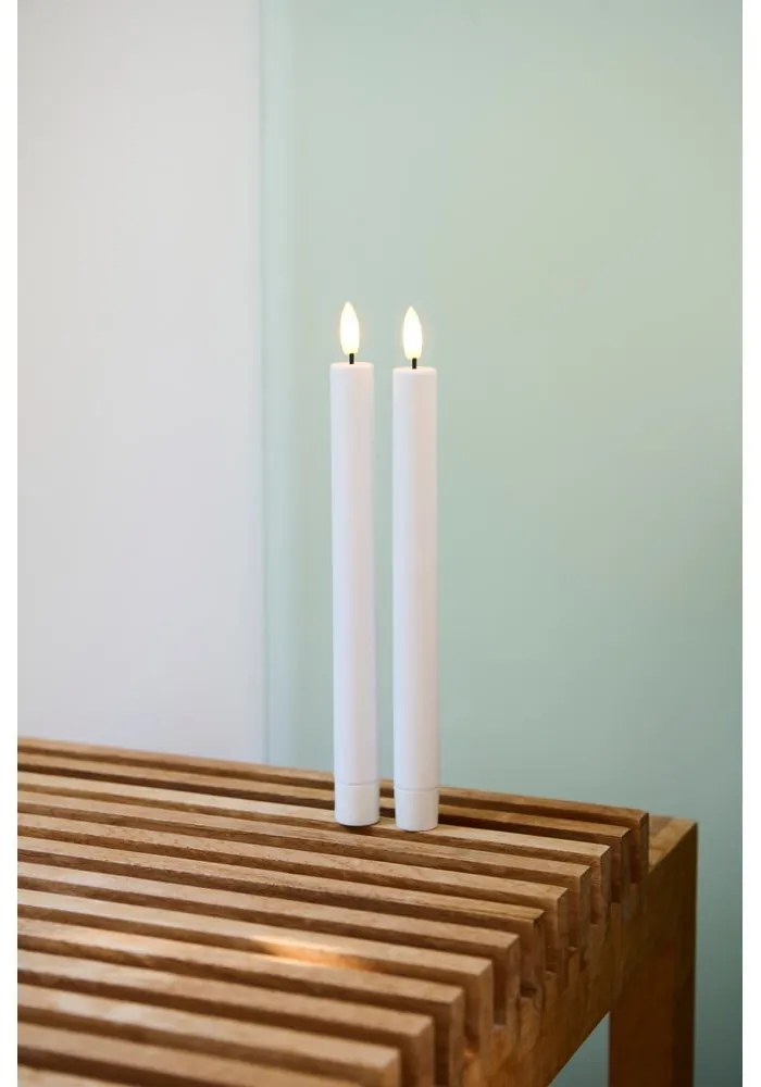 Świeczki LED zestaw 2 szt. (wysokość 25 cm) Sille Tall Rechargeable – Sirius