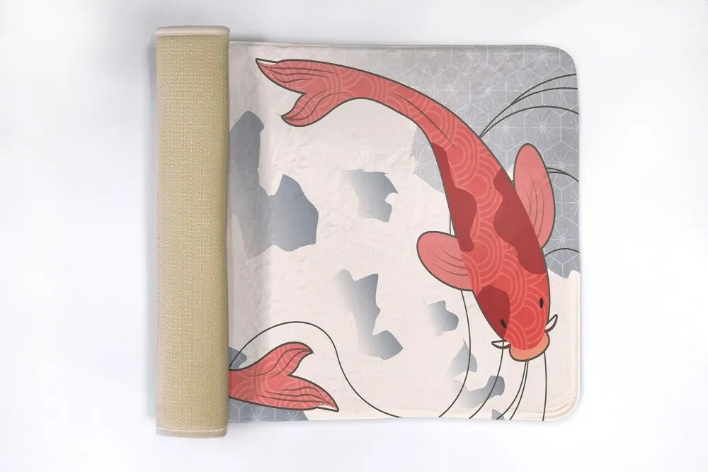 Dywanik łazienkowy antypoślizgowy Dywanik łazienkowy antypoślizgowy Rybki Karpie