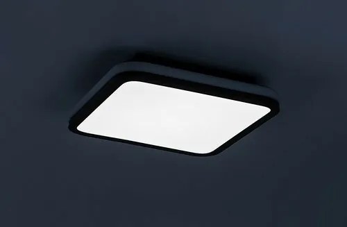 Rabalux 71399 funkcjonalna lampa sufitowa LED Serkan 43W, czarna/biała