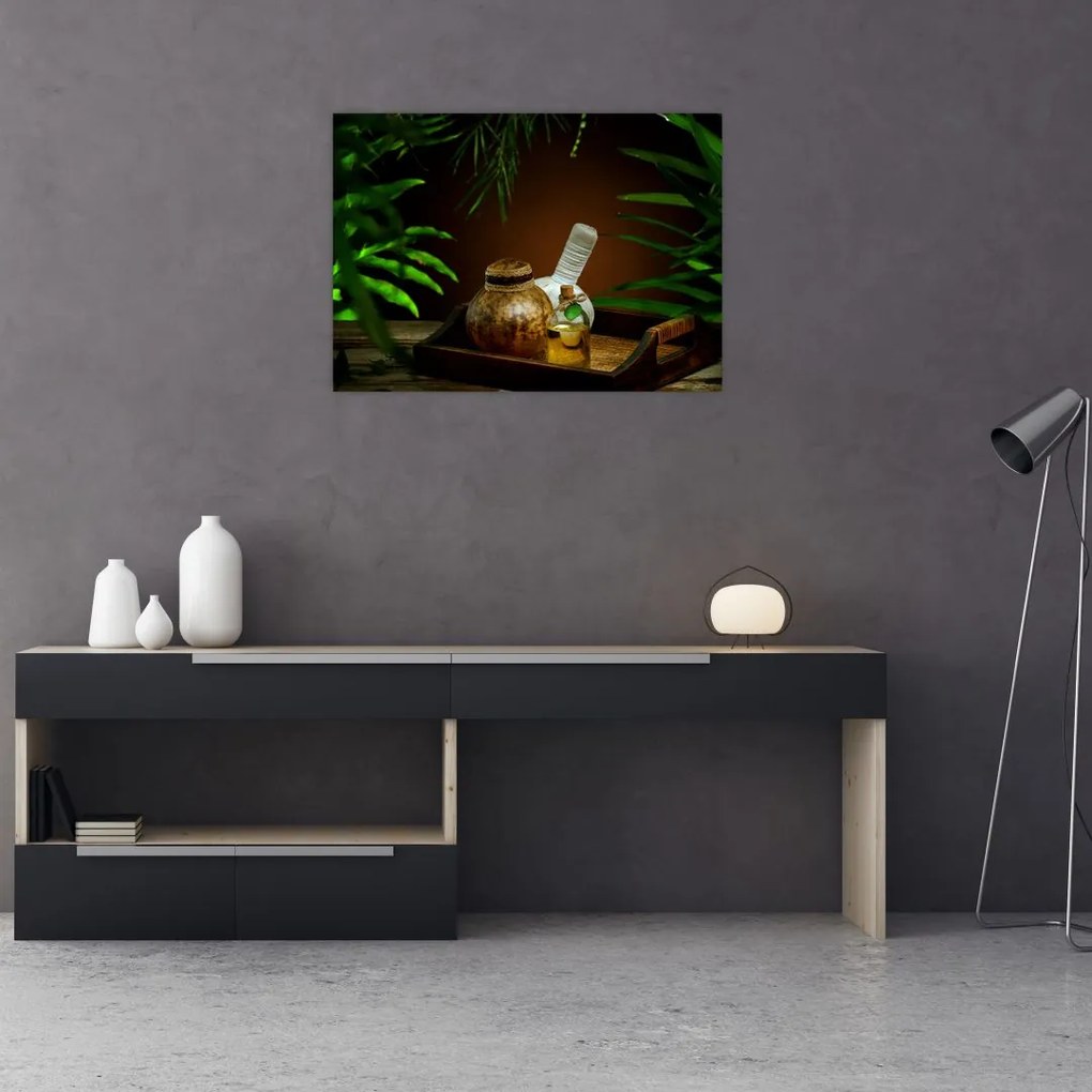 Obraz rzeczy spa (70x50 cm)