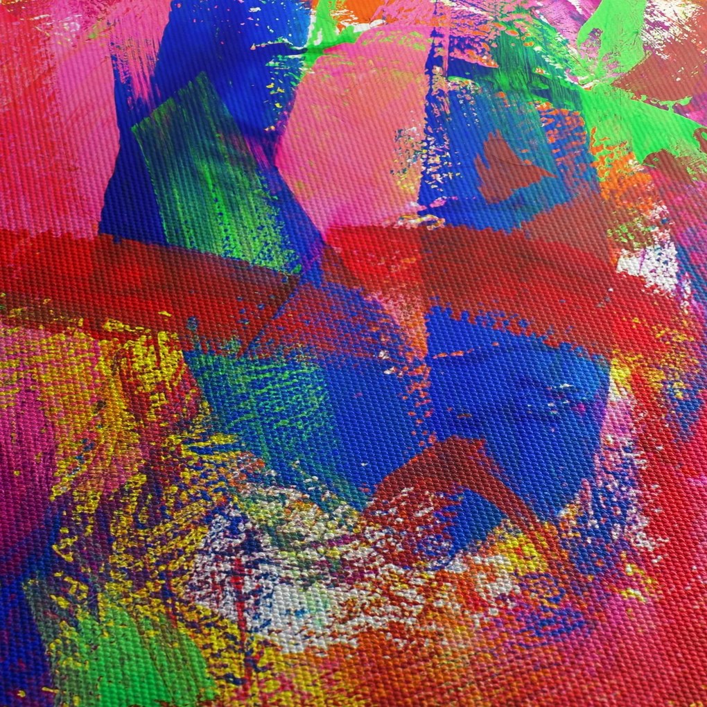 Obraz - Kolorowa abstrakcja (125x70 cm)
