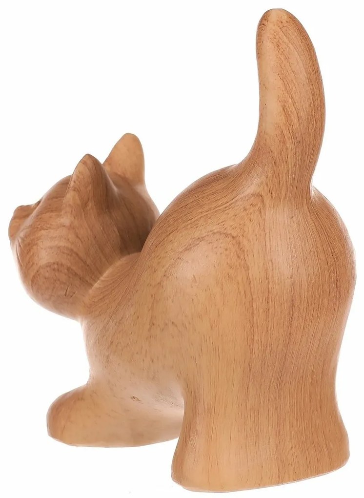 Dekoracja Figurka kota, żywica poliestrowa, 12 x 7x 13 cm