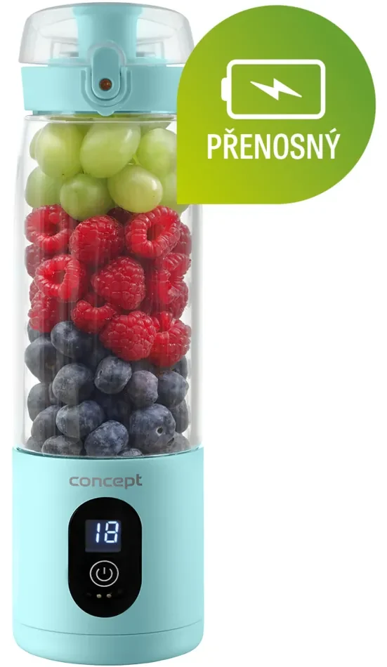 Concept SM4002 Smoothie akumulatorowy FitMaker, niebieski