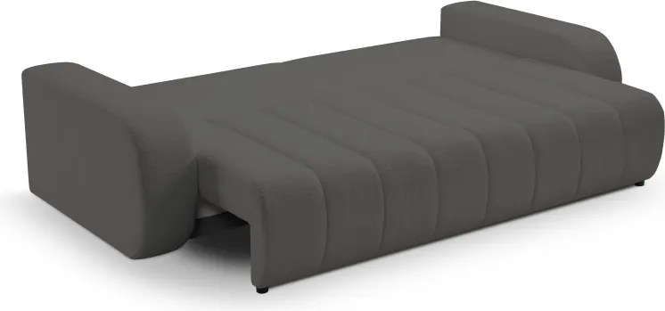 Sofa BALOO z funkcja spania i pojemnikiem CIEMNY SZARY LAMBI 12