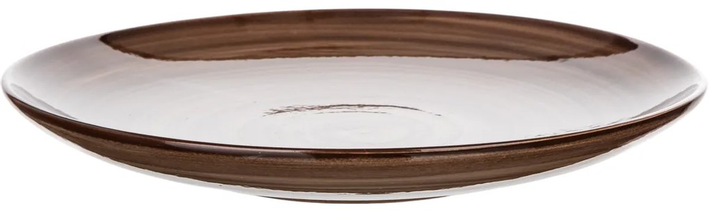 Banquet Talerz płytki PALAS, 27 cm,  brązowy