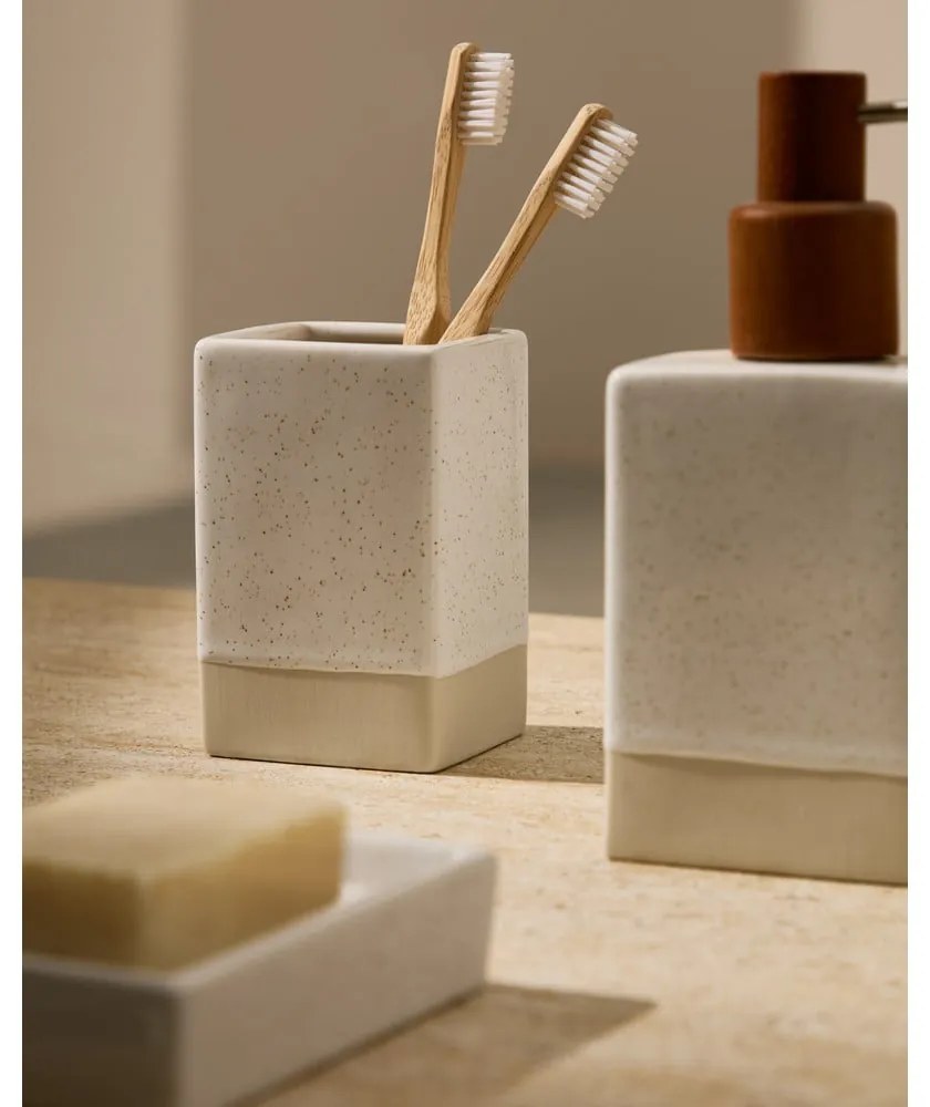 Kremowa mydelniczka ceramiczna Careli – Kave Home
