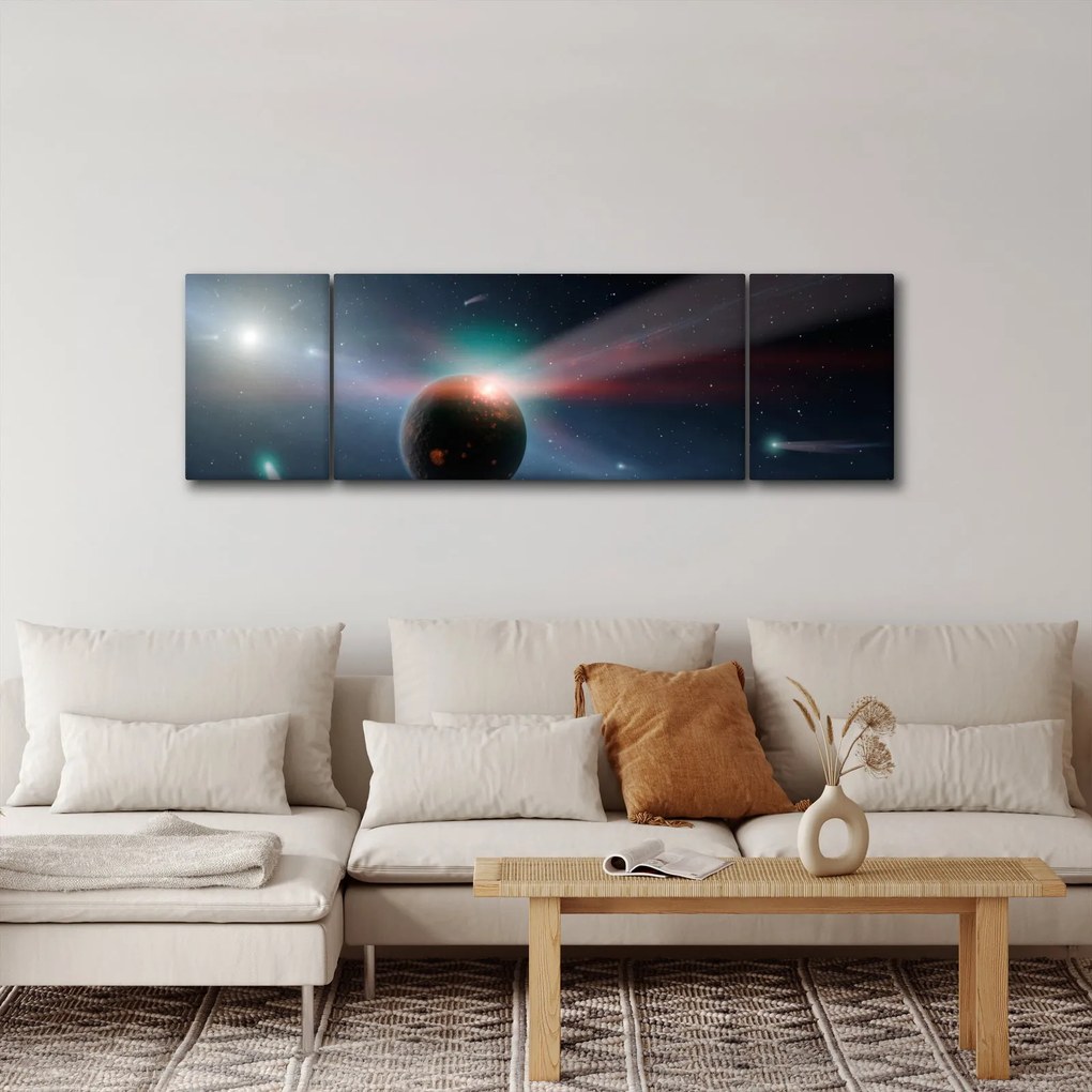 Obraz planety (170x50 cm)
