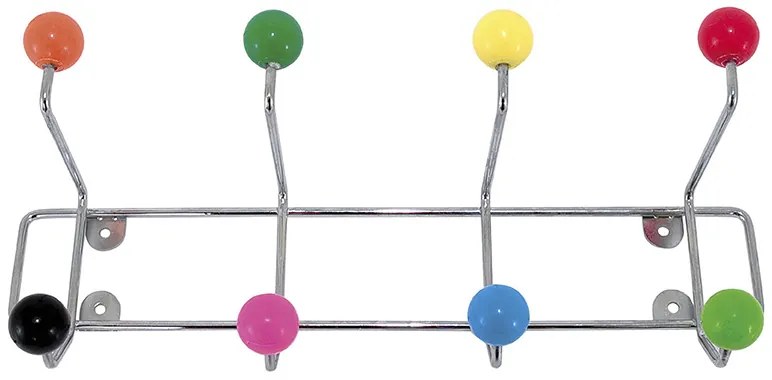 Wieszak na ubrania na ścianę SATURNUS COLORS, 34 cm