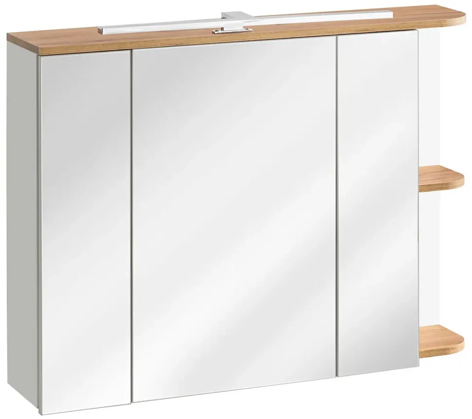 Wisząca szafka łazienkowa z lustrzanym frontem C0-B96