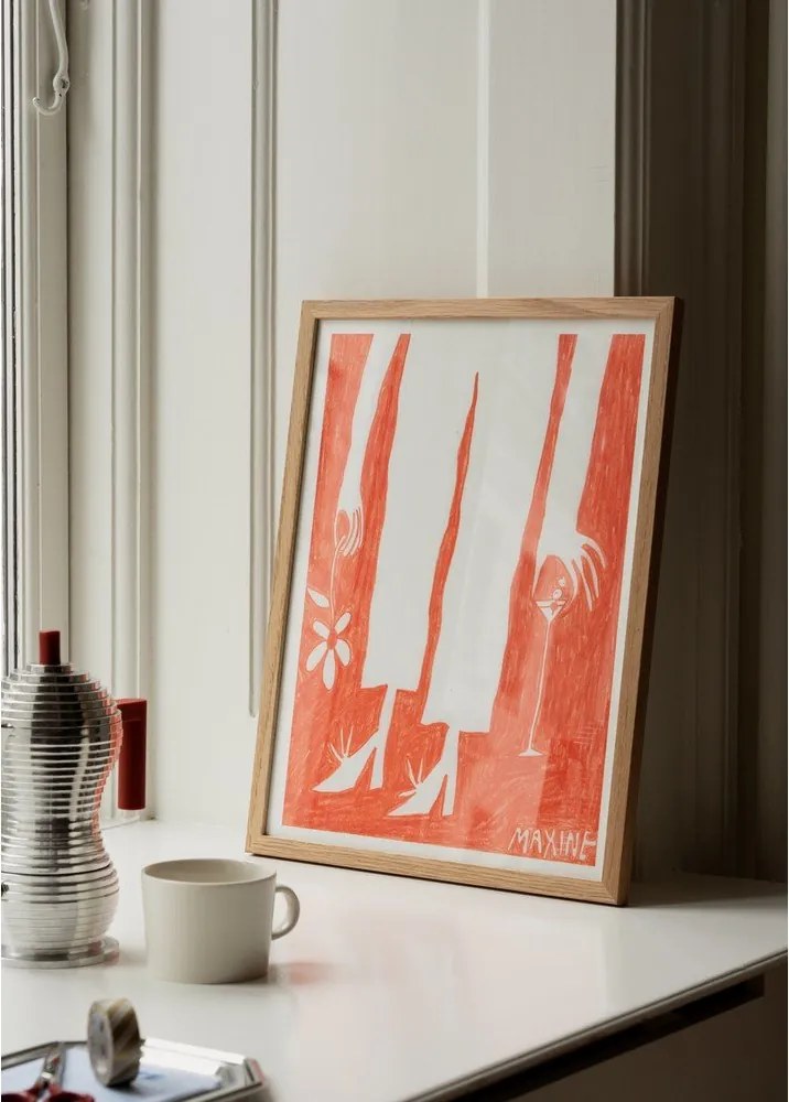 Plakat 30x40 cm Sunday at Five – Maxine McCrann – The Poster Club