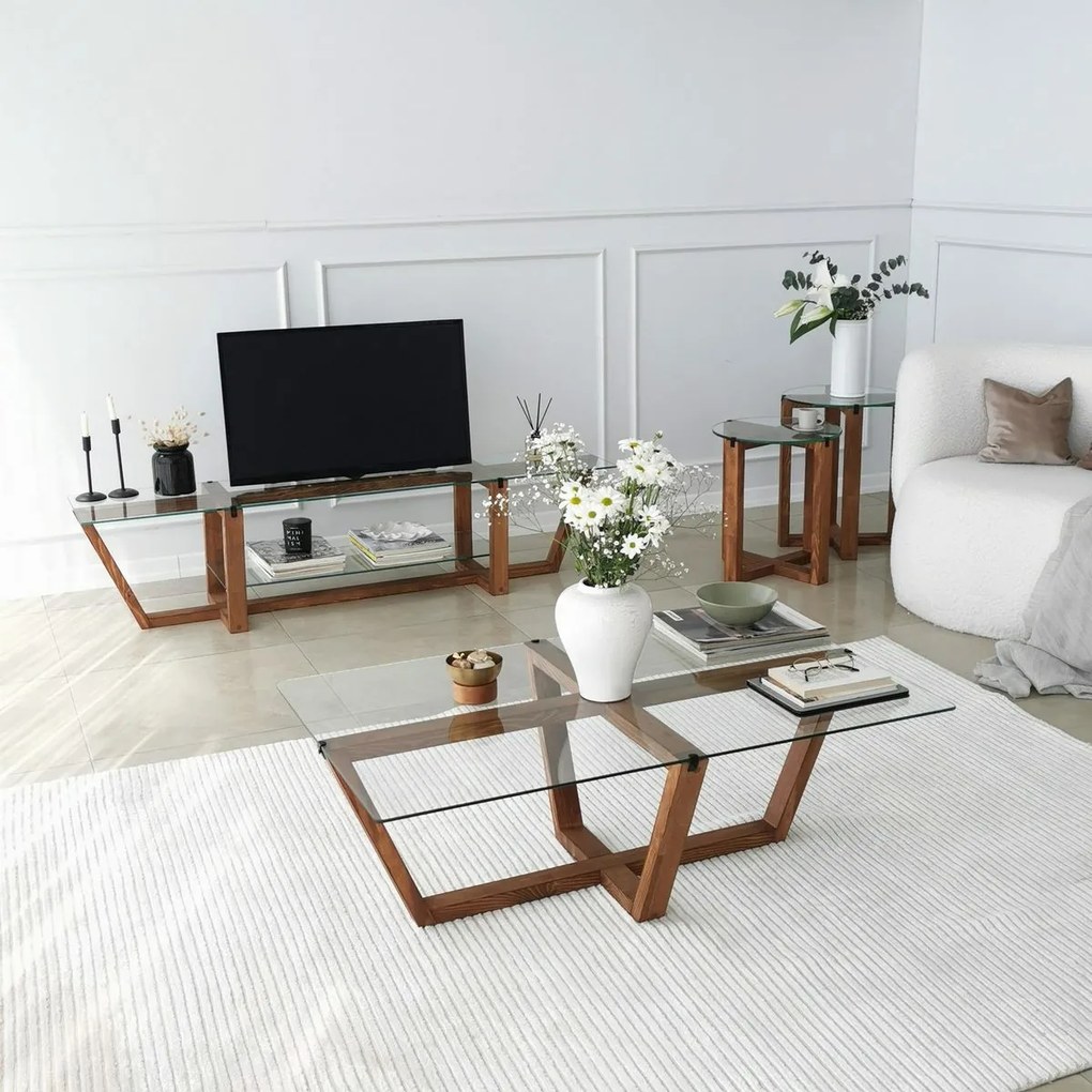 Stolik konferencyjny Amalfi Walnut