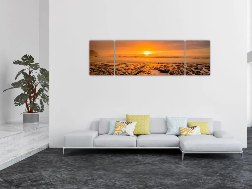 Obraz zachodu słońca (170x50 cm)