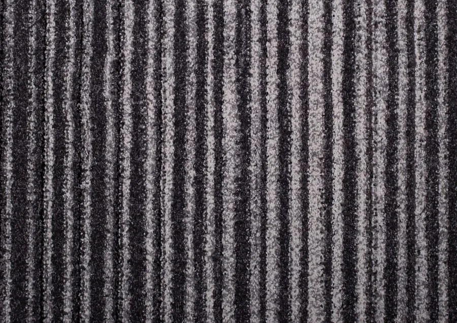 Dywan Mallorca Paseczki Biało-Czarne 120 cm x 170 cm