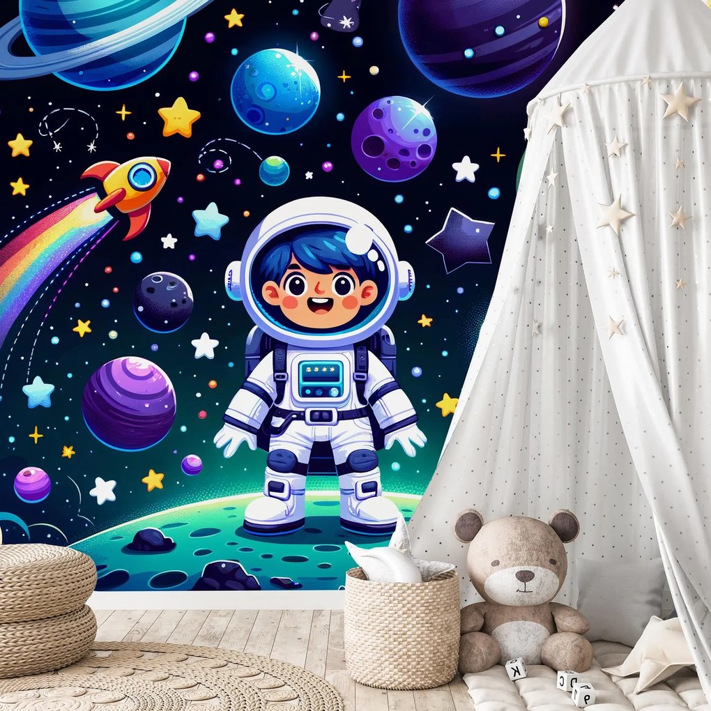 Fototapeta - Wesoły wszechświat (196x136 cm)
