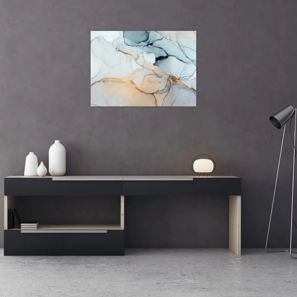 Obraz na szkle - marmur (70x50 cm)