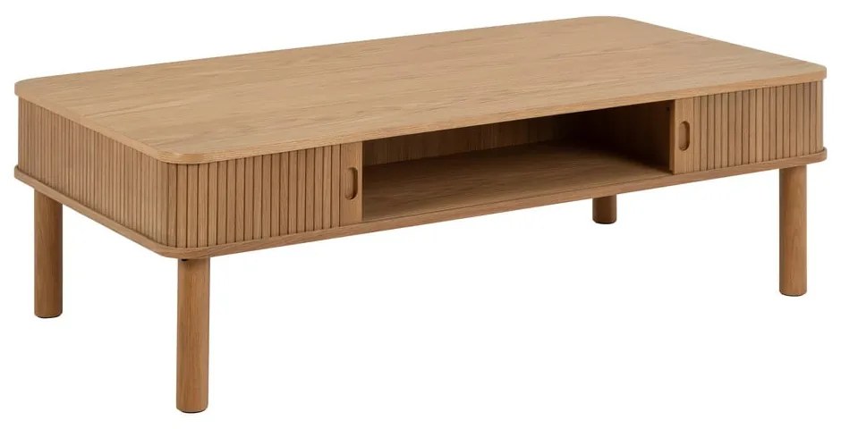 Stolik w dekorze dębu 70x130 cm Langley – Actona