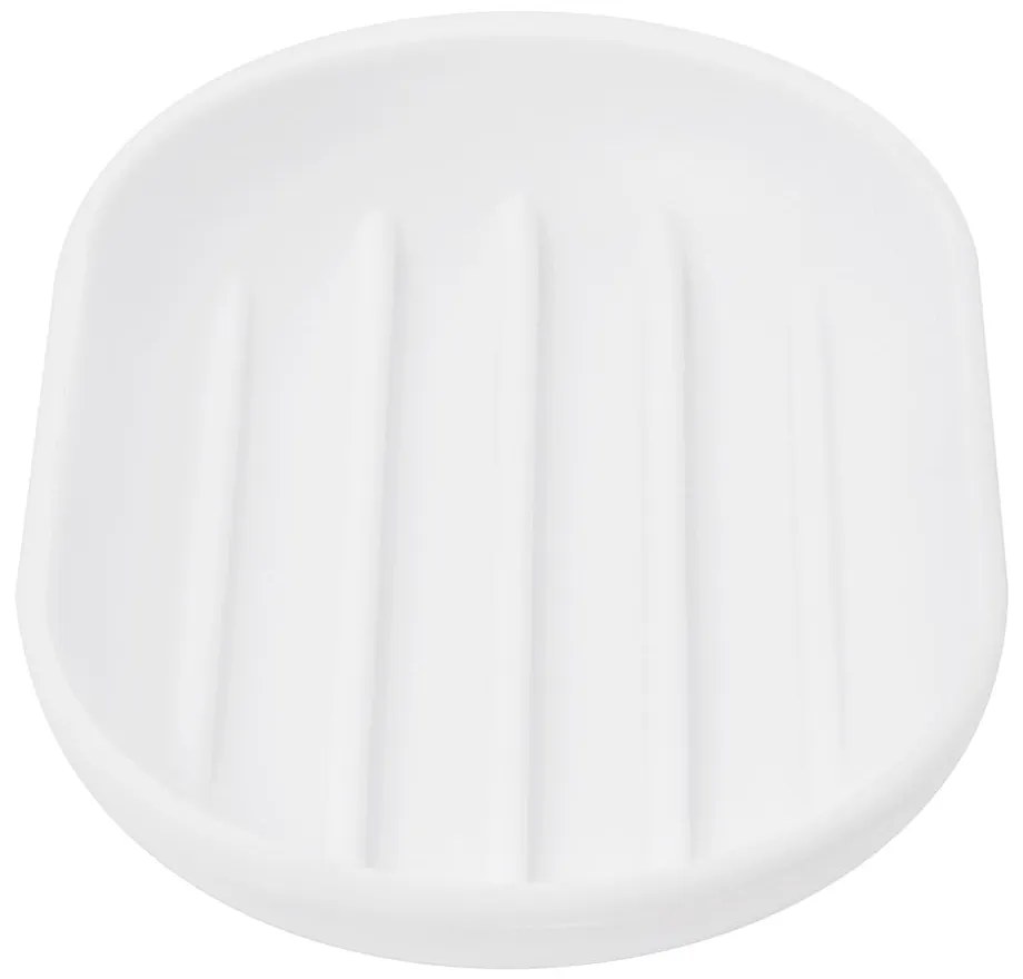 Biała plastikowa mydelniczka Touch – Umbra