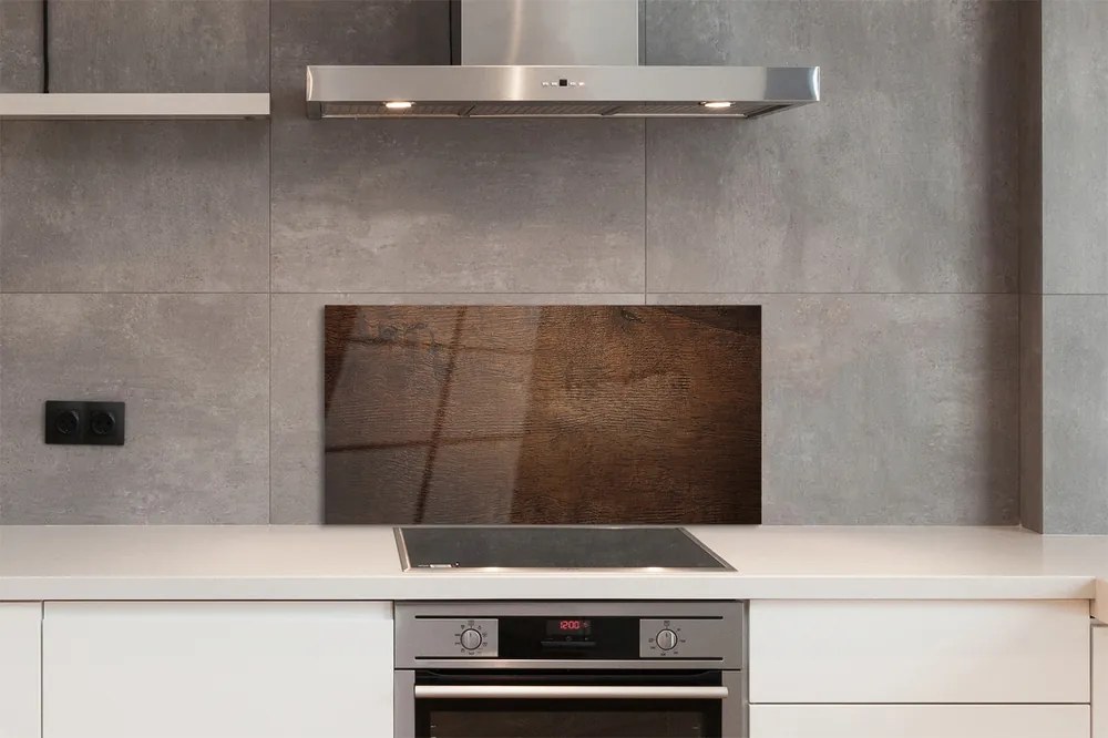 Szklany Panel Tekstura Naturalnych Słojów