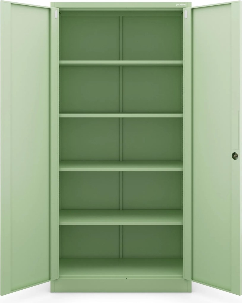 Szafa biurowa Fresh Style Jan 90x40x185 cm pastelowy zielony