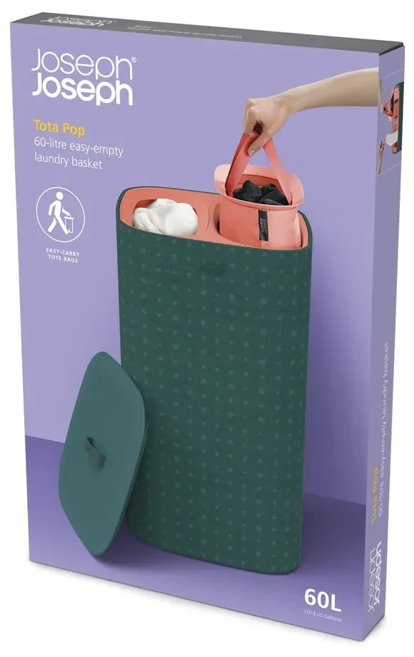Tekstylny kosz na pranie 30 l Tota Pop – Joseph Joseph