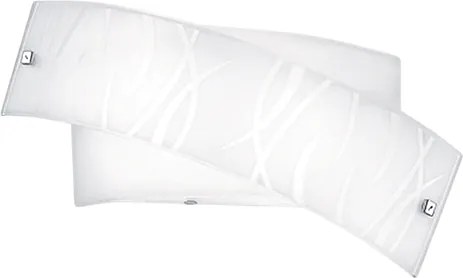 Kinkiet Agnese biały 2XE14 max 2X28W IP20 - Nowoczesny design kinkietu LED