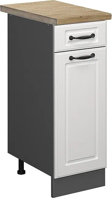 Szafka dolna do kuchni biały domek wiejski 30x60x81.6 r-line