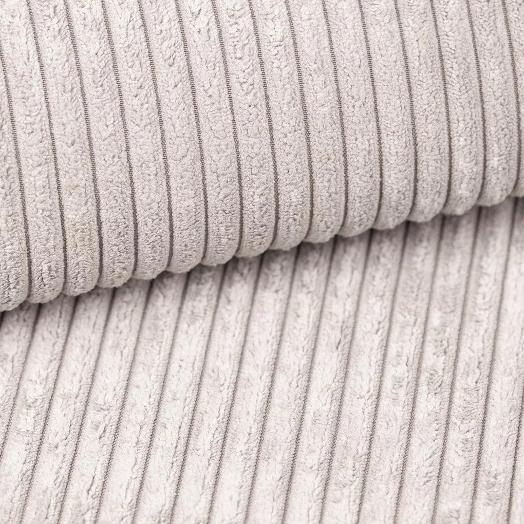 Jasnobeżowy narożnik w kształcie U SMART COSARO 295x140 cm