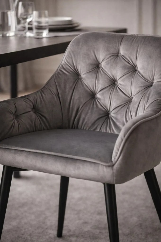 Aksamitne krzeso Salle