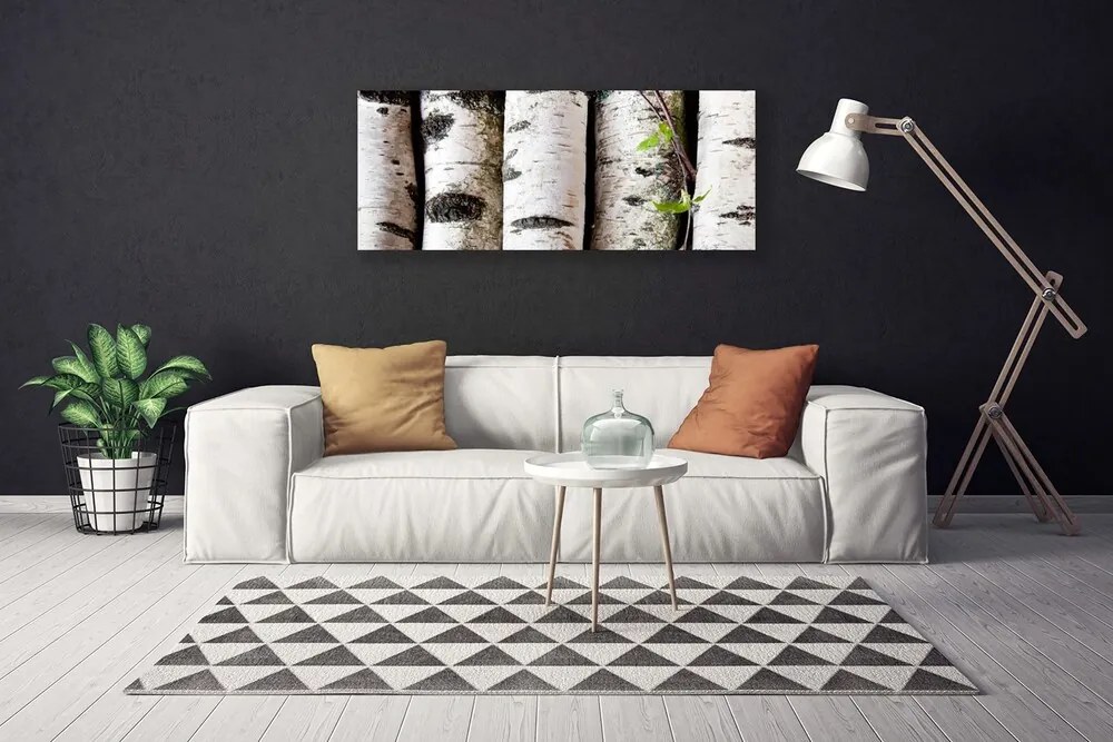 Obraz na płótnie Sylwetka Starego Drzewa