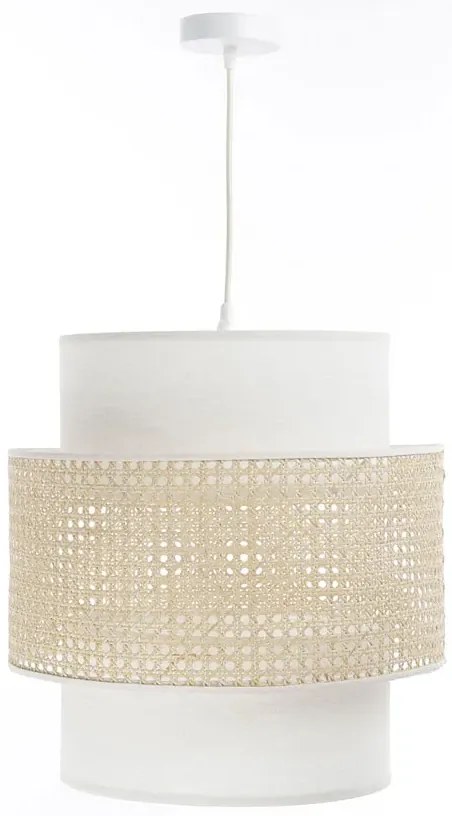 Lampa wisząca boho z rattanowym abażurem - A341 T3-F70