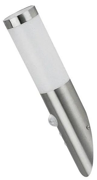 Rabalux 8266 - Kinkiet zewnętrzny z czujnikiem INOX TORCH 1xE27/25W/230V IP44