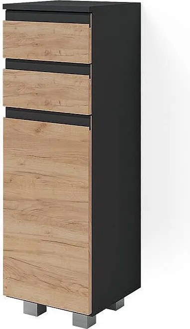 Szafka Midi złoty dąb energetyczny 30x30x95 j-shape