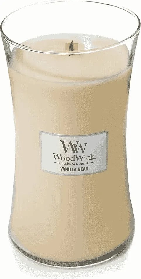 Świeca zapachowa klepsydra, Vanilla Bean, beżowy 609 gr